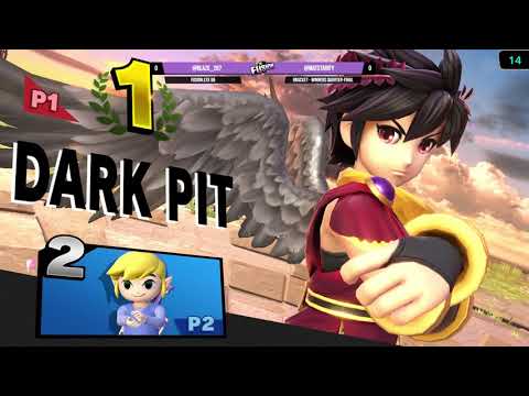 Fusion.exe 66 - LocalmanMatty (Toon Link) vs Blaze207 (Dark Pit) - Bracket - Winners Quarter-Final