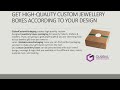 custom jewellery boxes