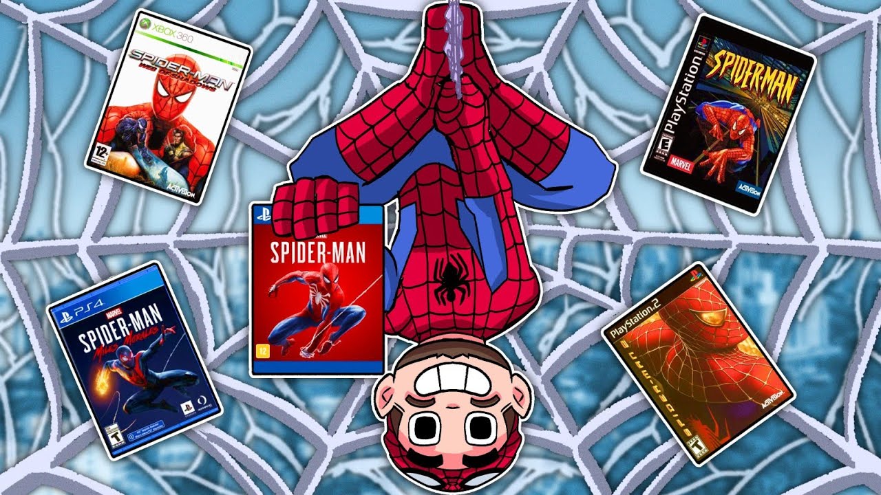 Joguei todos os jogos do Homem Aranha mais amados da história
