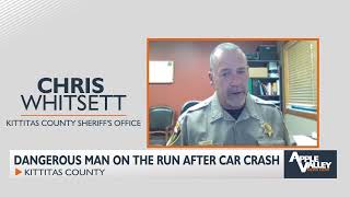 Kittitas County Sheriff's Office on the hunt for a wanted man