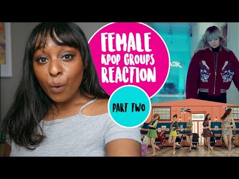 Reacting to Kpop Girl Bands - Blackpink, 2NE1, G FRIEND , LADIES CODE