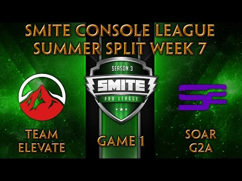 SCL Summer Split Week 7 - Elevate vs. SoaR G2A (Game 1)