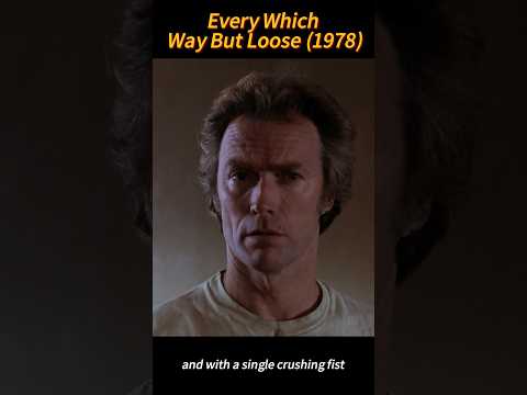 🥜 Clint Eastwood Crushes Peanuts & Starts a Bar Fight! Every Which Way But Loose Opening Scene 🔥🐵