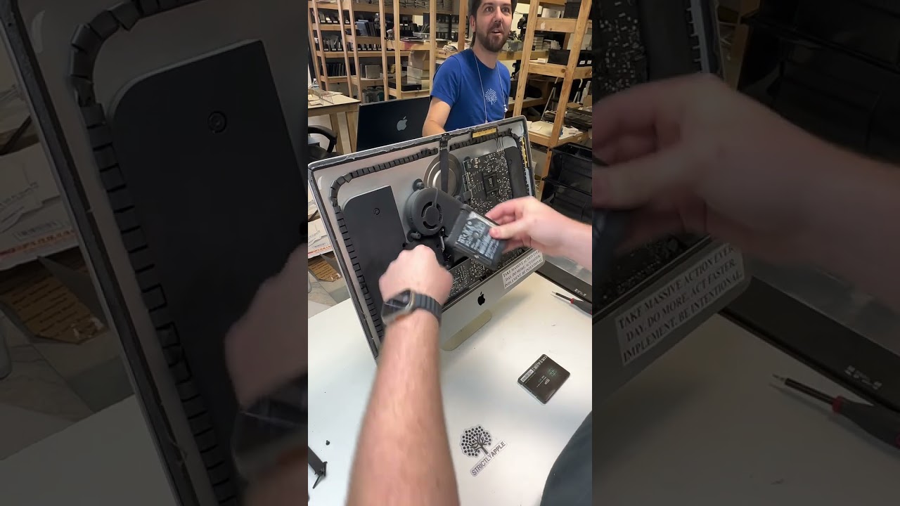 Another “Non Repairable” iMac 🤷🏼‍♂️ #thebestforless #strictlyapple #shorts