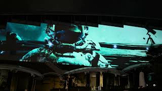 別府溫泉杉乃井飯店 戶外雷射投影秀