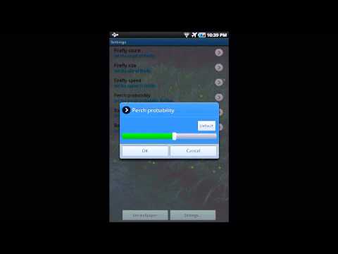 Firefly Live Wallpaper Free Video