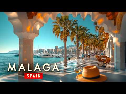 Secret Corners of Málaga, Spain | Beautiful Walking Tour 4k