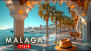 Secret Corners of Málaga, Spain | Beautiful Walking Tour 4k