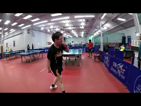 CCTTA Olympic Doubles Trials Javad vs Yue Fei Chen Finals Aug  5  2022