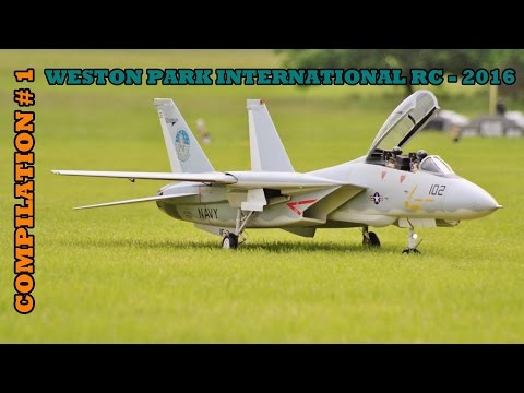 WESTON PARK INTERNATIONAL RC FLIGHTLINE COMPILATION # 1 - GIANT SCALE MODELS - 2016