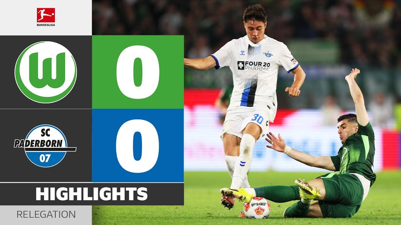 All Set For FINAL Match! | VFL WOLFSBURG - SC PADERBORN | Highlights | Relegation 2025/26