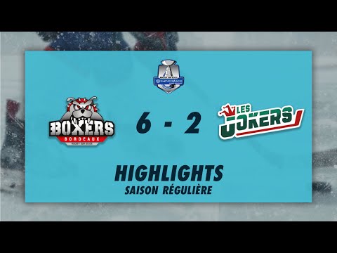 Boxers de Bordeaux 6-2 Jokers de Cergy-Pontoise - Highlights - Synerglace Ligue Magnus 2022/23