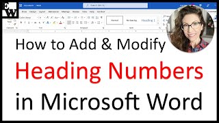 How to Add and Modify Heading Numbers in Microsoft Word (PC & Mac)