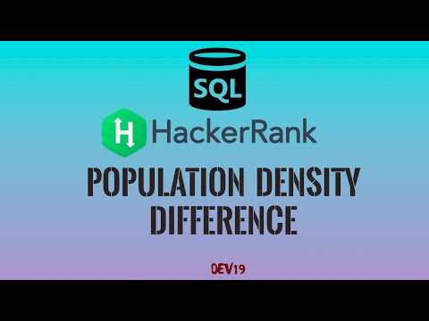 30 Population Density Difference Hackerrank Sql Solutions Coding Sql Viral Programming 517
