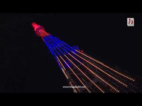 Փաշինյանի` ՌԴ պաշտոնական այցի առիթով Նիժնի Նովգորոդի հեռուստաաշտարակը լուսավորվել է ՀՀ եռագույնով