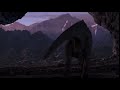 Disney Dinosaur 2000 Going To Save The Herd Encountering Carnotaur