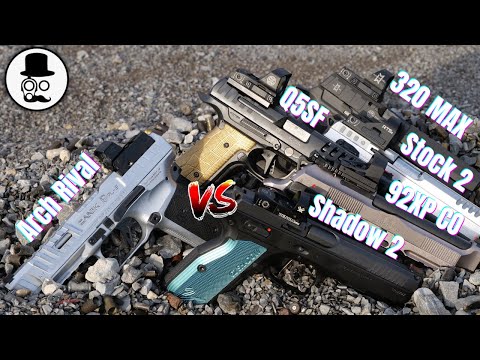 Canik Rival-S VS CZ Shadow 2, Beretta 92X Performance, Stock 2, P320 Max, Walther Q5SF