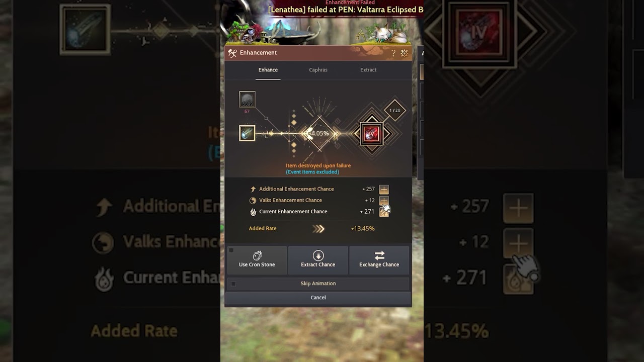 Pen Acc Enhancement 2x Failed? - BDO