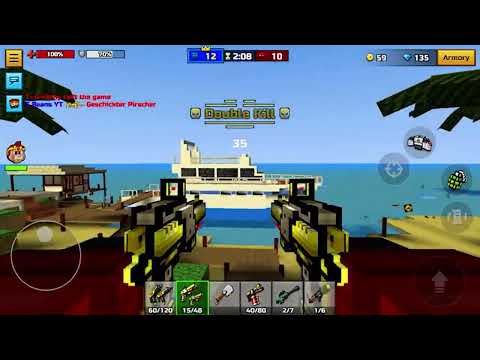 Pixel gun 3D #gameplay on iPhone 8