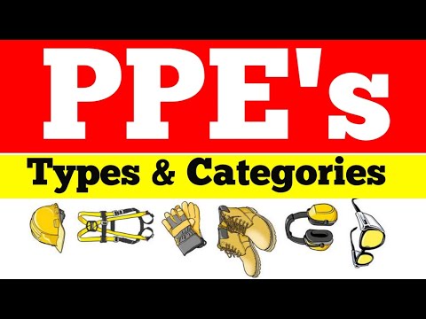 Types of PPE || Categories of PPE || What is PPE || Personal Protective Equipment