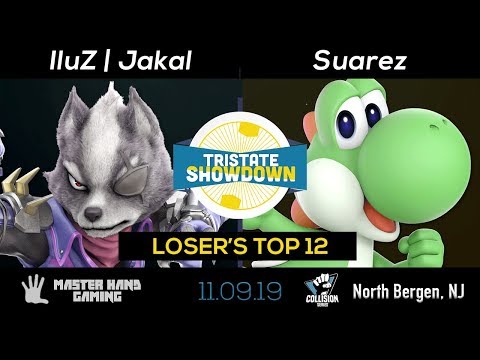 Tristate Showdown - Suarez (Yoshi) Vs. IluZ | Jakal (Wolf) - Loser's Top 12