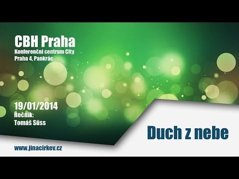 2014/01/19 CBH - Duch z nebe - Tomáš Süs