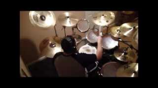 preview picture of video 'Pantera - Shattered (drum cover)'