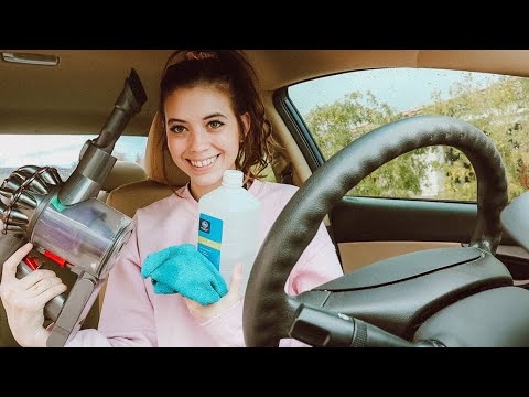 cleaning out my car for the first time in 6 months