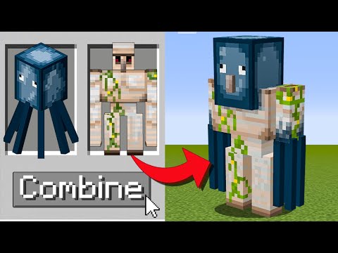 Minecraft but you can Combine Mobs...