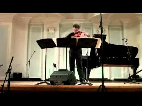 Franco Donatoni - Argot (1978) performed by Aldo Campagnari - violin