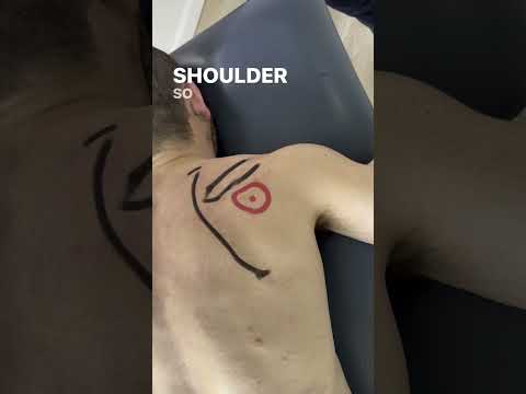 Myofascial Trigger Point Release for Shoulder & Rotator Cuff | Massage Gun Techniques