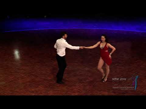 2016 CMJ Championships - Modern Jive Showcase Winners - Rowan Marshall & Beata Khaidurova