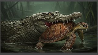 Top 10 Crocodile Attacks Turtle and Eats Footage