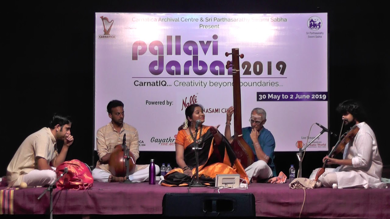 S.Mahathi | Grand Pallavi Darbar Concert l Carnatica & SPS Sabha l 2019