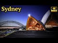 I Walked Evening To Night Looking At Sydney Opera House 4K
