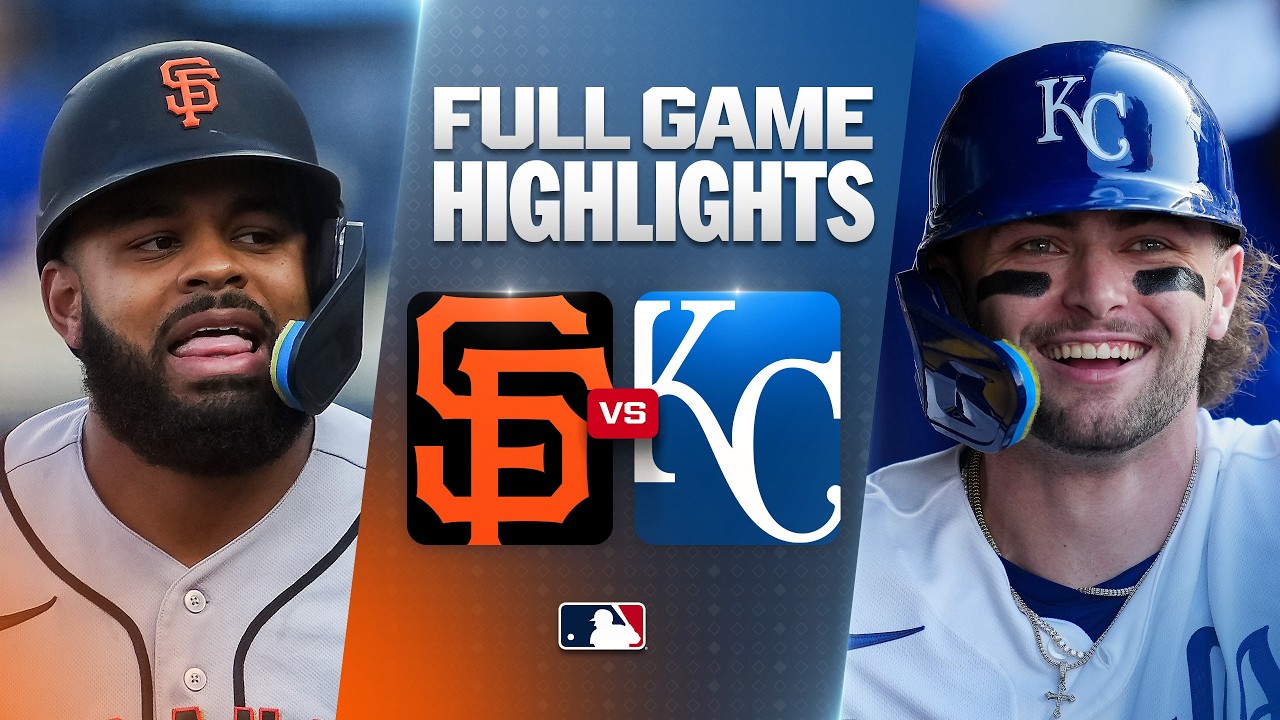 7월22일 샌프란시스코 캔자스시티 MLB 하이라이트