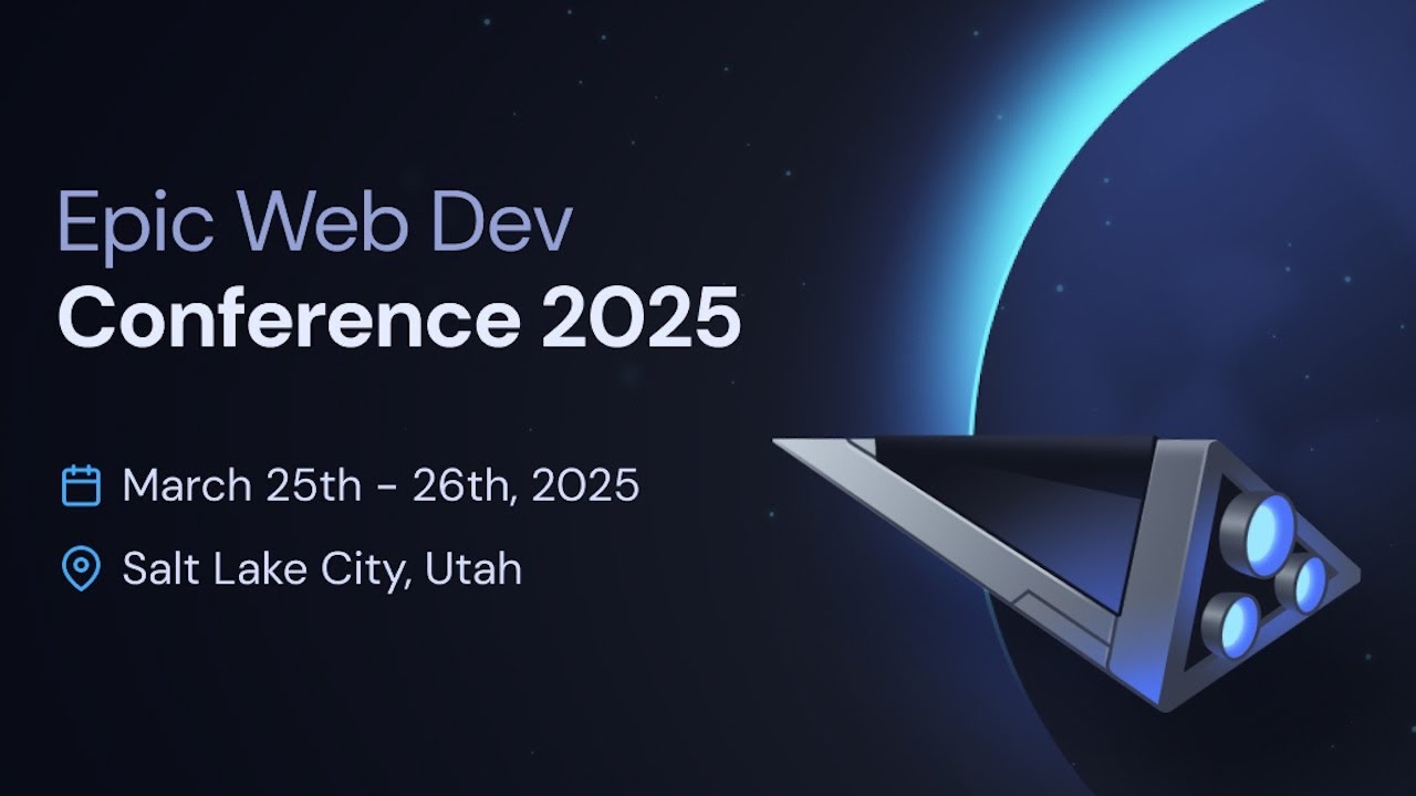 Epic Web Conf 2025 Live 🔴
