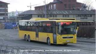 preview picture of video 'Uppsala buses in 2013, Sweden'
