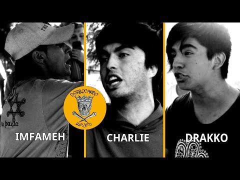 DRAKKO vs CHARLIE vs IMFAMEH // Octavos // DERROCANDO REYES #2 [2018]