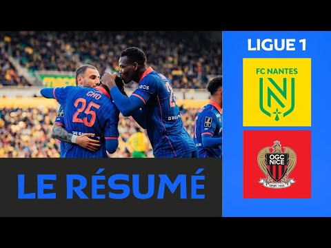 FC Nantes - OGC Nice | 1-4 | Résumé du Match | Ligue 1 2025-2026 | nantes nice