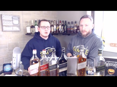 Live with Simple Diversion and Johnnie Walker Red, Black, Green and Wine Cask #433