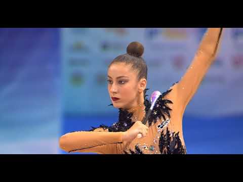 Group Team Ukraine 3 hoops/2 pairs of clubs Final - European Champiosnhips Varna 2021