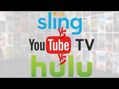 Streaming Showdown - Sling TV vs. Youtube TV vs. Hulu Live
