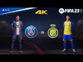 FIFA 23 - PSG vs Al Nassr - Messi, Ronaldo, - Friendly Match Gameplay | PS5™ Next Gen [4K60fps]