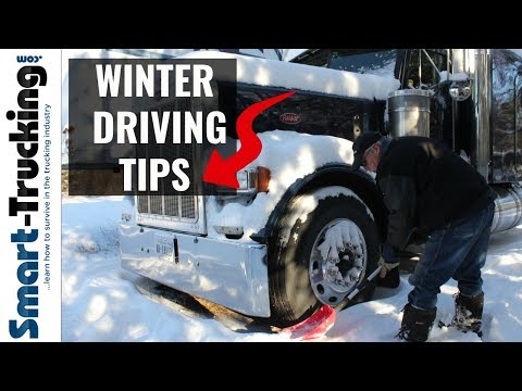 Our Top Winter Trucking Tips
