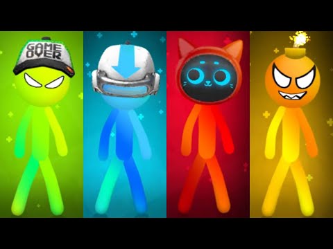 The Stickman Party 1 2 3 4 Player Best Tournament MINIGAMES 2025 Gameplay (Android/ios)