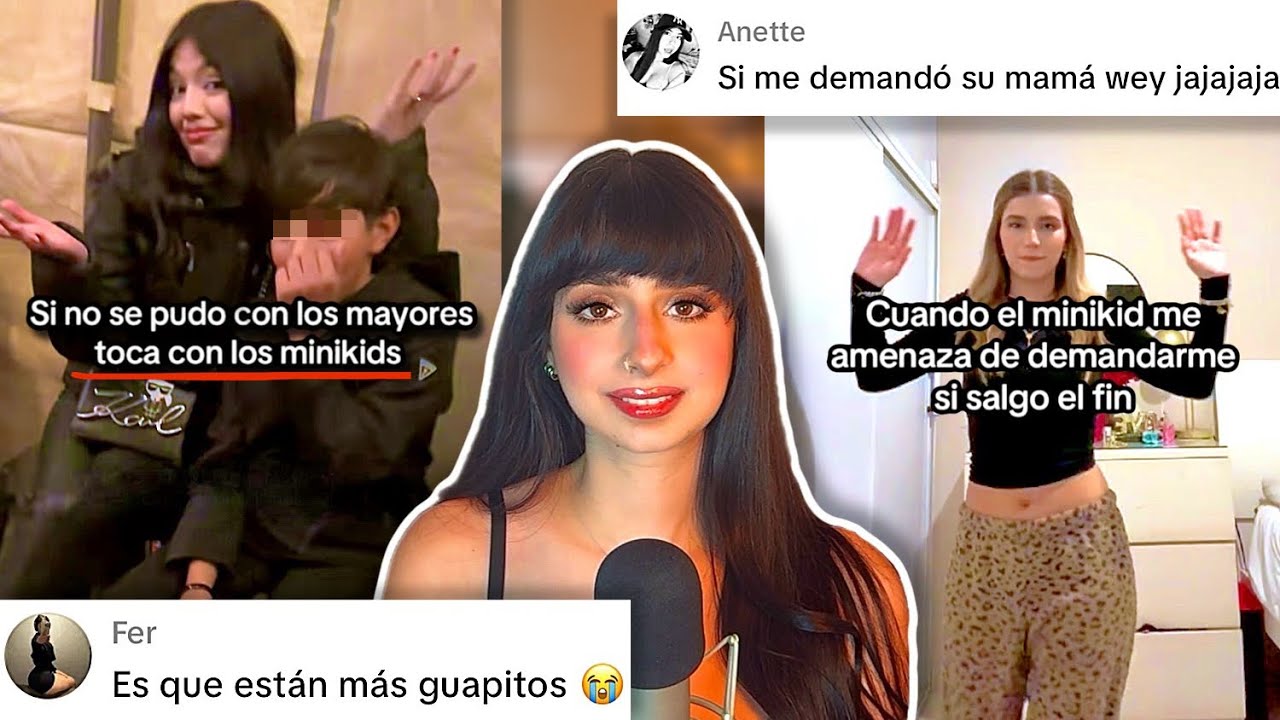 No, que te gusten los “minikids” no es algo normal.