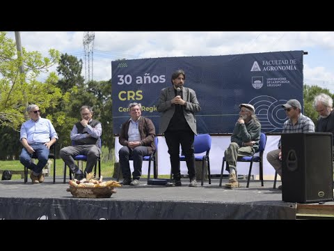 Intendente Metediera participó del aniversario del Centro Regional Sur de la Facultad de Agronomía