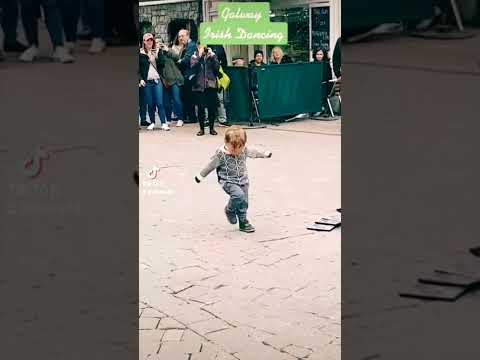 Incredible Reaction in Galway - 20+ Million Views 💚🤍🧡🥰 #shorts
