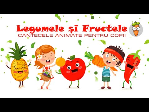 Legumele si Fructele | Cantece pentru Copii | Desene Animate